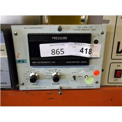 MKS 170M-27D Digital-Readout Unit (print sequence:) F865
