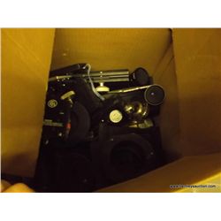 Box: Assorted Optical Accessories