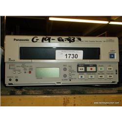 Panasonic AG-RT600A Video Cassette Recorder (print sequence:) G437