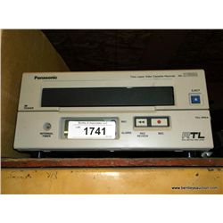 Panasonic Time Lapse Video Cassette Recorder (print sequence:) G435