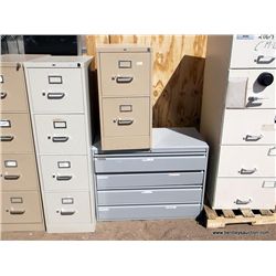 2 Drawer File Cab & Lateral File Cab