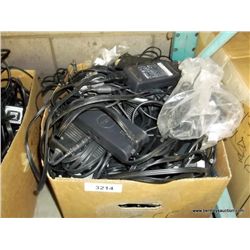 Box: Assorted Laptop Power Supplies