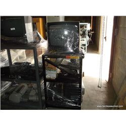 Media Cart with Contents