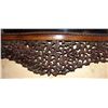 Image 3 : Phenomenal hand carved mahogany hanging mirror with the original beveled mirror