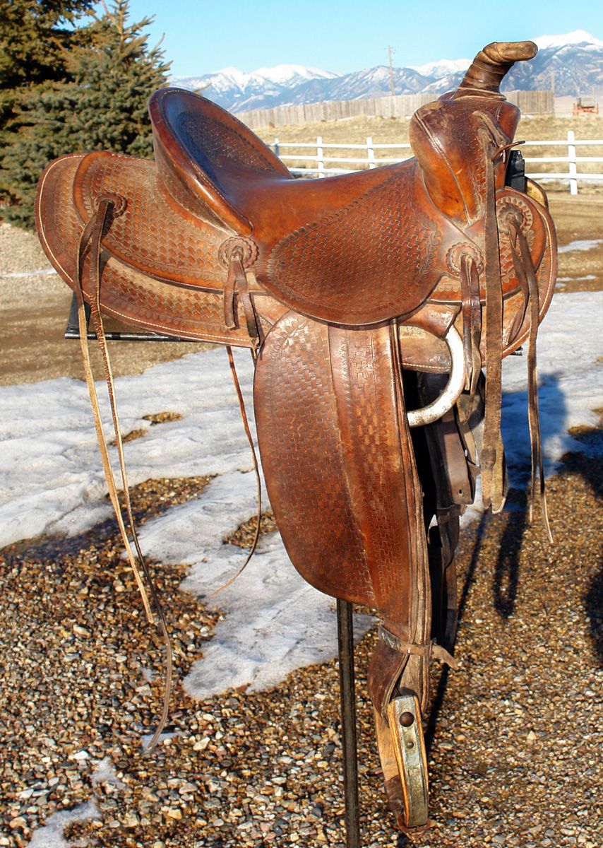 J.C. Reed & Bros. Ogden UT. form fitter saddle