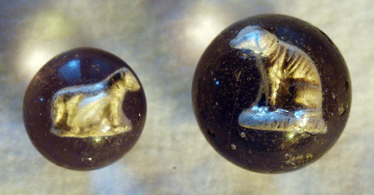 2 early and rare marbles