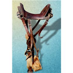 U.S. Cavalry McClelland saddle with wooden stirrups