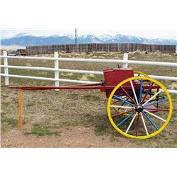U.S. 2 wheel Caisson wagon