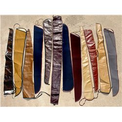 12 mixed rifle and shotgun cases