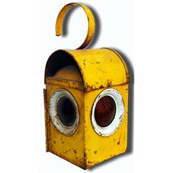 Caboose signal lantern and 4 Rand McNally books
