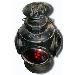 NPRR Adlake 16" tall signal lamp