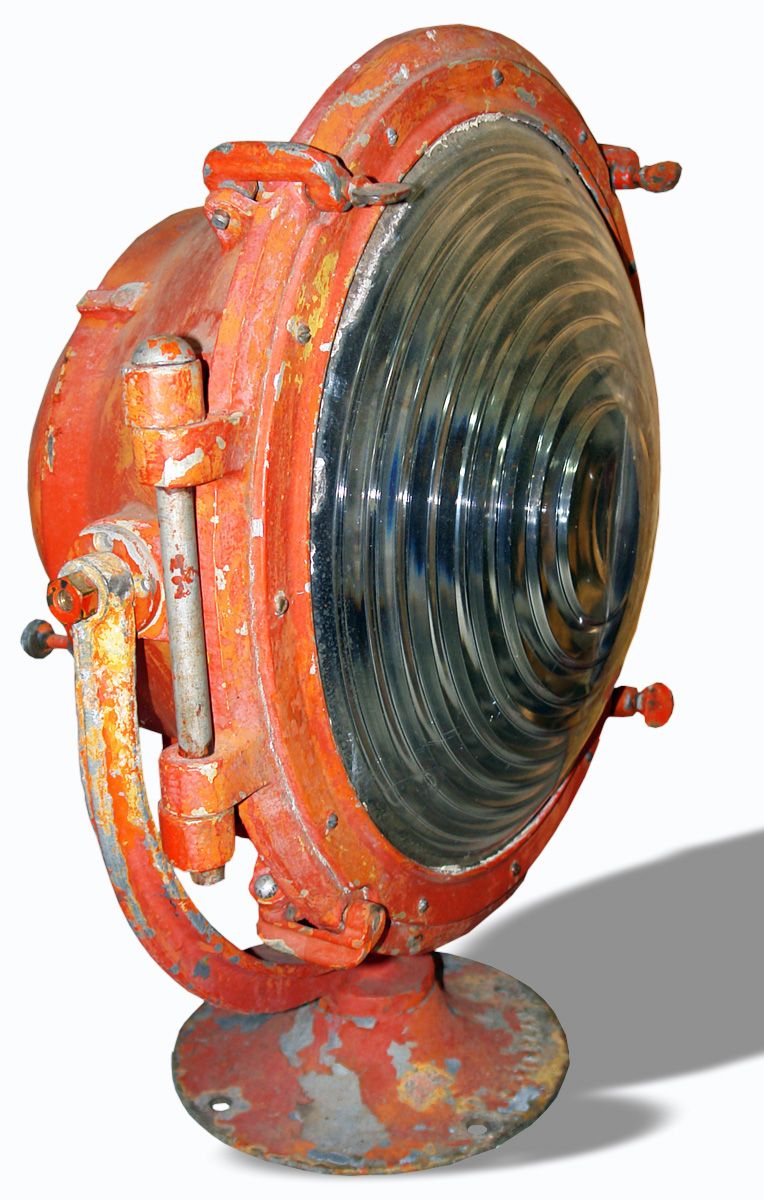 Rare Steam Locomotive Headlight 28 With 17 Lens