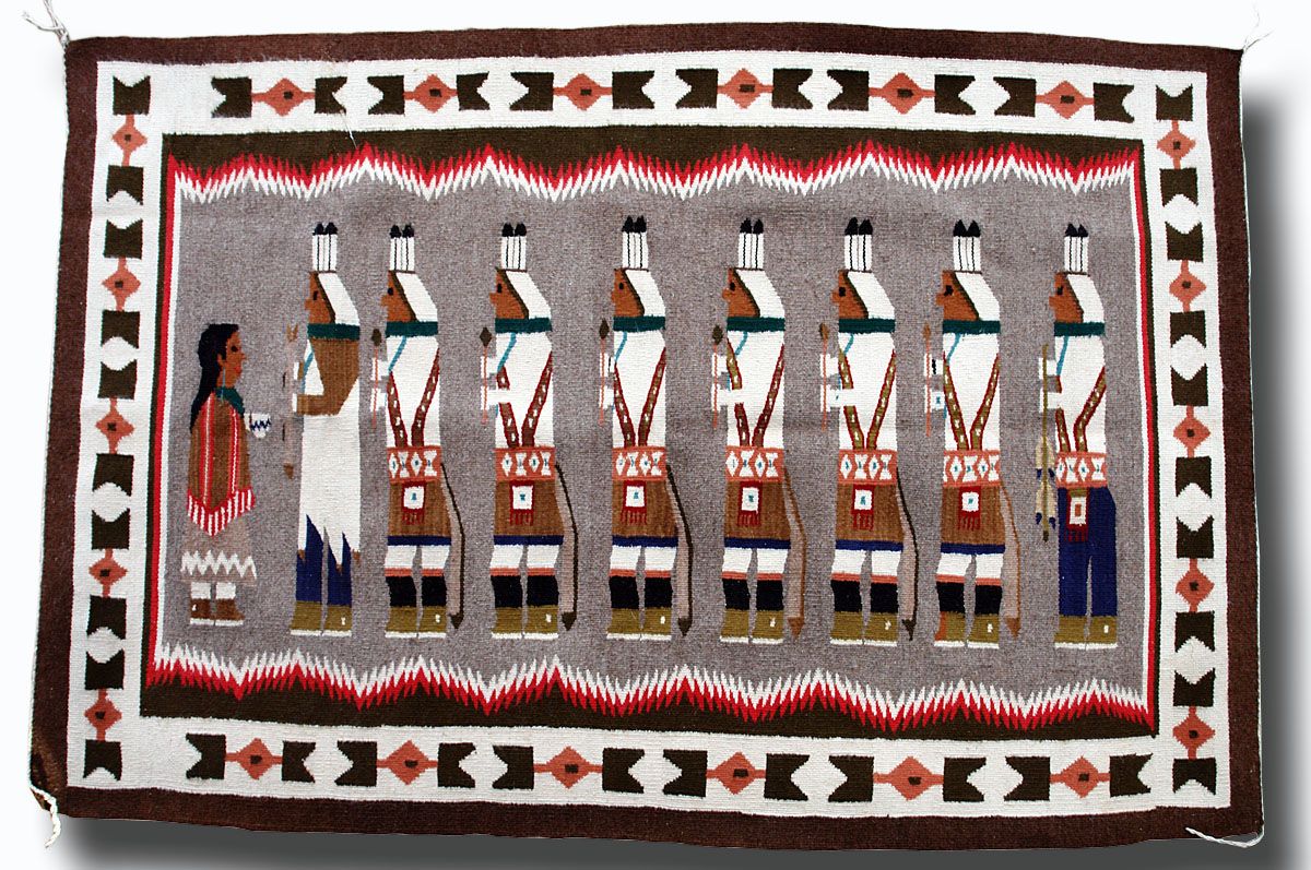 Navajo Ceremonial rug 33