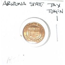ARIZONA STATE 1 TAX TOKEN *RARE MS-66 HIGH GRADE**!!