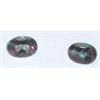 Image 1 : PAIR OF 1.50 CARAT 3 CT TOTAL WEIGHT MYSTIC TOPAZ *HIGH GRADE* BEAUTIFUL OVAL CUT & FACETED!!