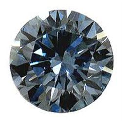 .05 CARAT *RARE* BLUE DIAMOND BEAUTIFUL ROUND CUT & FACETED!! GEMSTONE CAME OUT OF SAFE!!