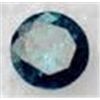 Image 1 : .07 CARAT *RARE* BLUE DIAMOND BEAUTIFUL ROUND CUT & FACETED!! GEMSTONE CAME OUT OF SAFE!!