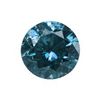 Image 1 : .05 CARAT *RARE* BLUE DIAMOND BEAUTIFUL ROUND CUT & FACETED!! GEMSTONE CAME OUT OF SAFE!!