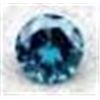 Image 1 : .07 CARAT *RARE* BLUE DIAMOND BEAUTIFUL ROUND CUT & FACETED!! GEMSTONE CAME OUT OF SAFE!!