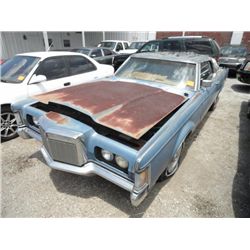 1971 Lincoln Continental Mark III Coupe
