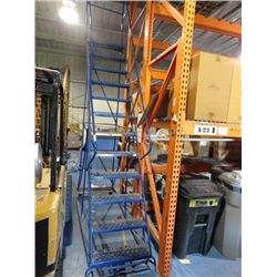 Blue Warehouse Ladder