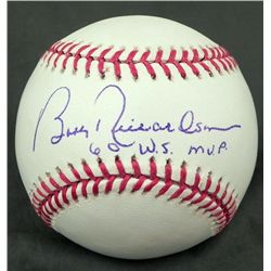 Bobby Richardson New York Yankees Autographed Baseball