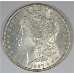 1897 MORGAN DOLLAR MS64 WHITE