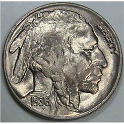 1936 Buffalo Nickel BU-64 or better