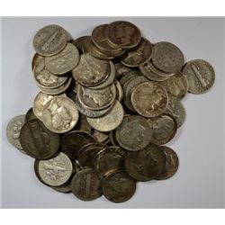 7.40 FACE VALUE IN 90% SILVER COINS AND OLDER