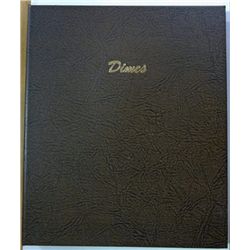 64 SILVER MERCURY DIMES IN DANSCO ALBUM AVG. CIRC.