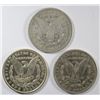 Image 2 : MORGAN DOLLAR: 1890-O VG, 1880-S XF, 1880-O VF