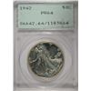 Image 1 : 1942 WALKING LIBERTY HALF DOLLAR PCGS PROOF 64 RATTLER HOLDER