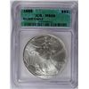 Image 1 : 1995 SILVER AMERICAN EAGLE ICG MS69