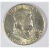 Image 1 : 1949-D FRANKLIN HALF DOLLAR MS64+