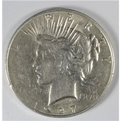 1927-D PEACE DOLLAR AU