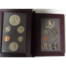 1988 AND 1992 UNITED STATES OLYMPIC PRESTIGE  SETS, WITH   BLEMISHES ON LIDS