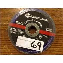 10PAK  5" METAL CUTTING DISCS