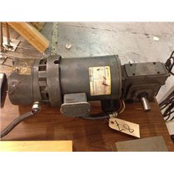 GE MOTOR, GEAR REDUCTION DOUBLE END DRIVE UNIT