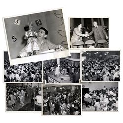 Bob Keeshan Owned Lot of ''Howdy Doody'' 10'' x 8'' Press Photos Featuring Bob Smith