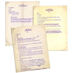 Very Early & Scarce 1949-1950 ''Howdy Doody'' Documents, Personally Owned by Robert Keeshan -- Scrip