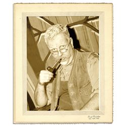 1954 Bob Keeshan 8'' x 10'' Photo as Tinker The Toymaker on ''Tinker's Workshop''