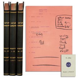 Script Books From The First 65 Episodes of Captain Kangaroo in 1955 -- With First Ever Episode & Han