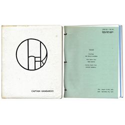 Original Script From ''The Cher Show'' -- On Which Captain Kangaroo Was a Special Guest in 1975