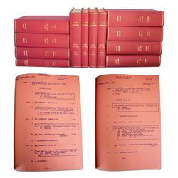 Bound Scripts From the Emmy-Nominated 1976 Season of Captain Kangaroo -- 12 Volumes