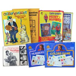 Lot of Captain Kangaroo Brand Name Toys From 1976 Through 1987 -- & Production Material From Bill Co