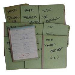 Vast Archive of Captain Kangaroo Production Documents From the 1979 Season