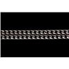 Image 2 : NECKALCE: [1] 10KWG square curb link chain necklace (40 in. in length, 5mms in diameter) with a 14KW