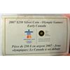 Image 3 : 2007 $250.00 CANADA OLYMPICS SILVER COIN WITH COA #1284 OF 2,500 MADE!