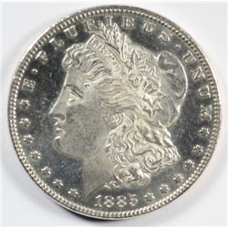 1885 MORGAN DOLLAR MS63 DMPL NICE!