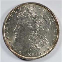 1887 MORGAN DOLLAR MS63 REV. COLORS!